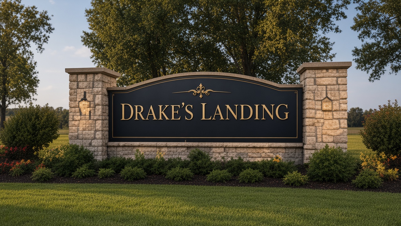 Drake’s Landing community entrance