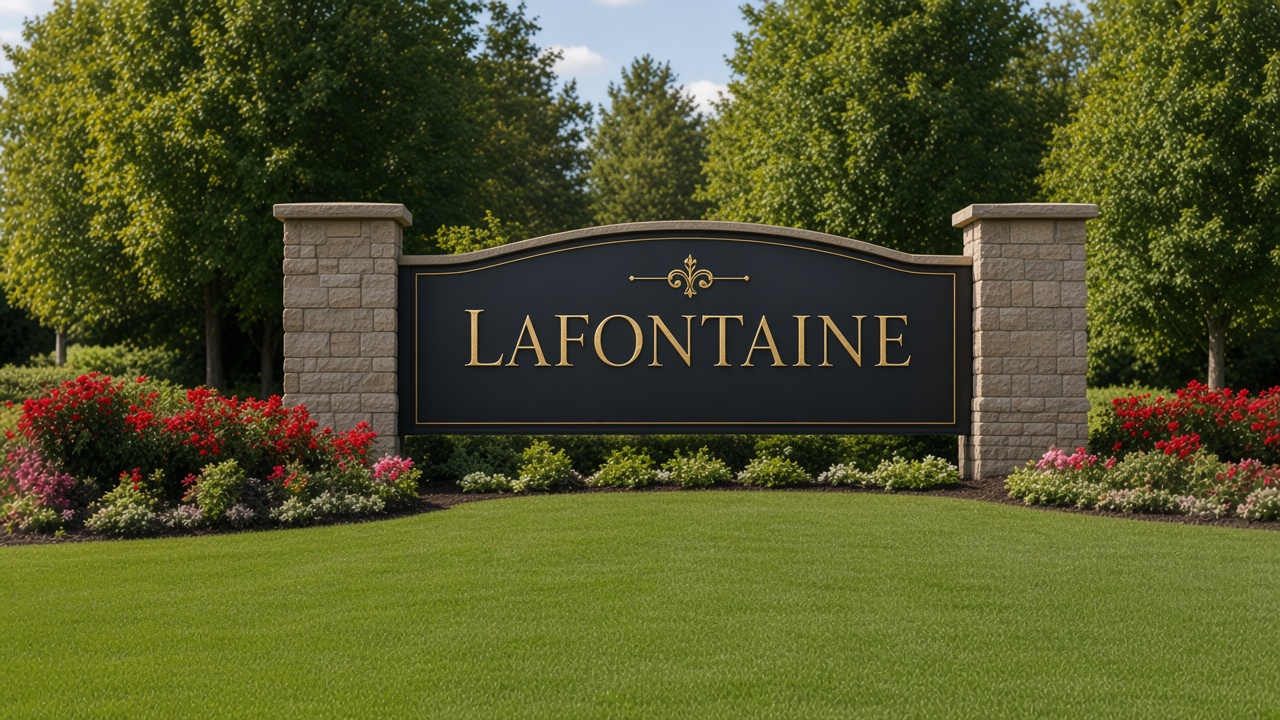 Lafontaine community entrance