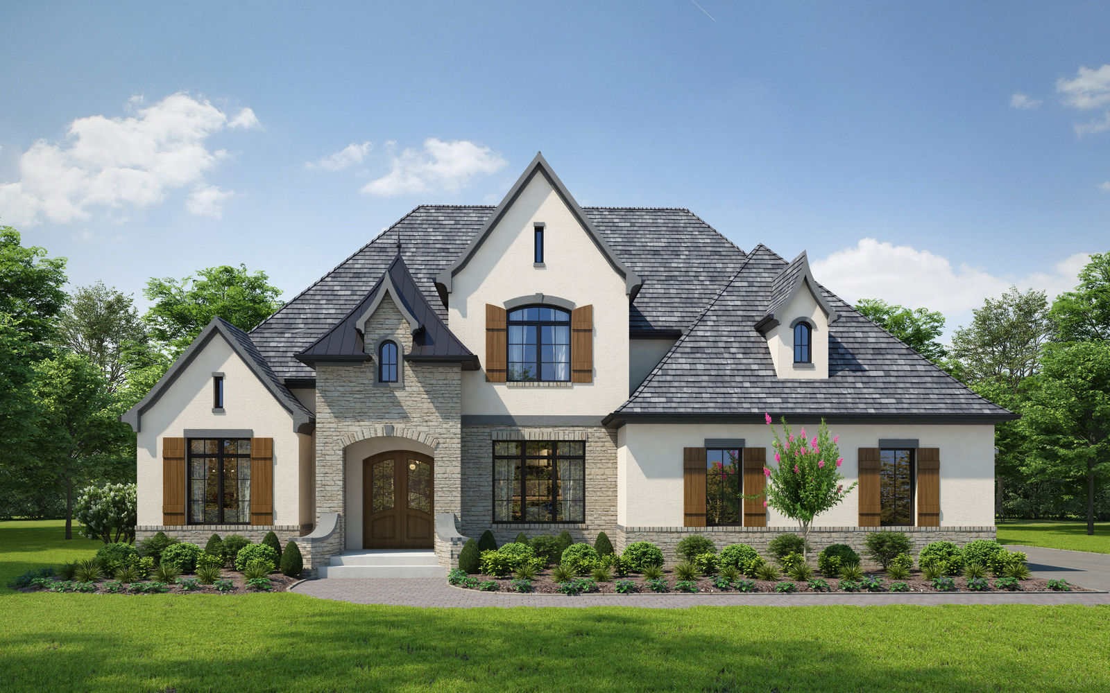 House front from the Gale Custom Homes portfolio